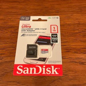 NIB SanDisk 1TB Ultra microSDXC